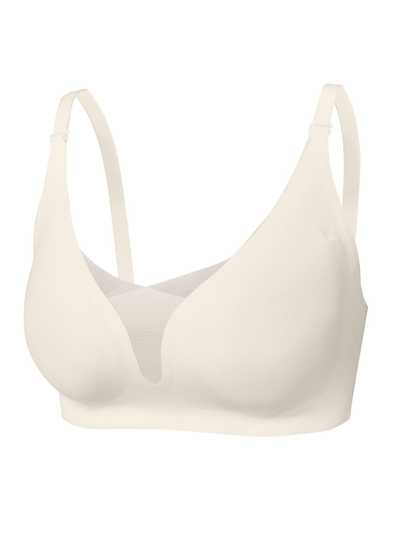 Mesh Seamless Bra with Wire-Free Comfort