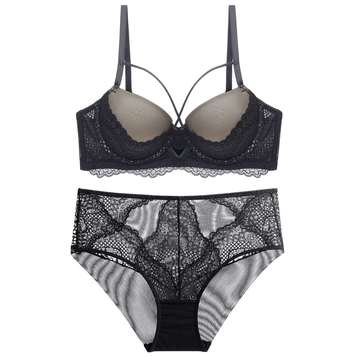 French Lace Hollow-out Lingerie