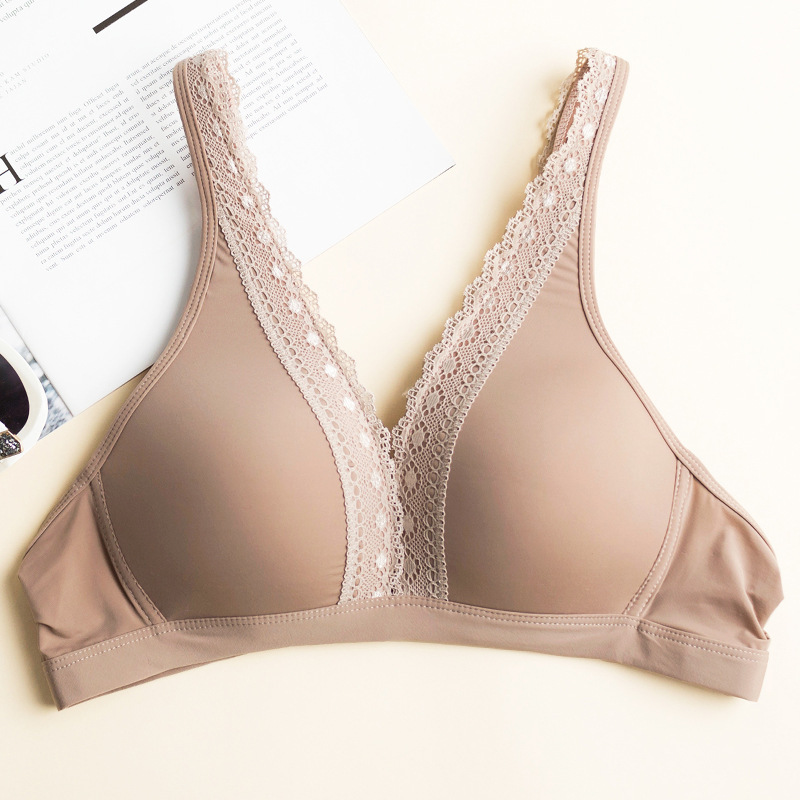 Nursing Bra No Steel Ring Nursing Postpartum Push Up Shaping Upper Support - Image 3